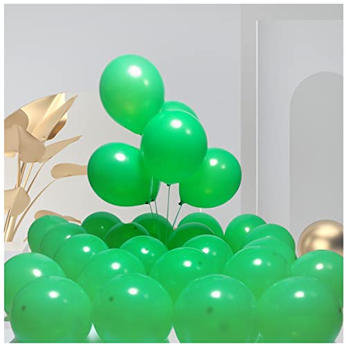 Image of 300 Pack Green Balloons 12 inch Green Latex Party Balloon Bulk for Various Party Events Decorations