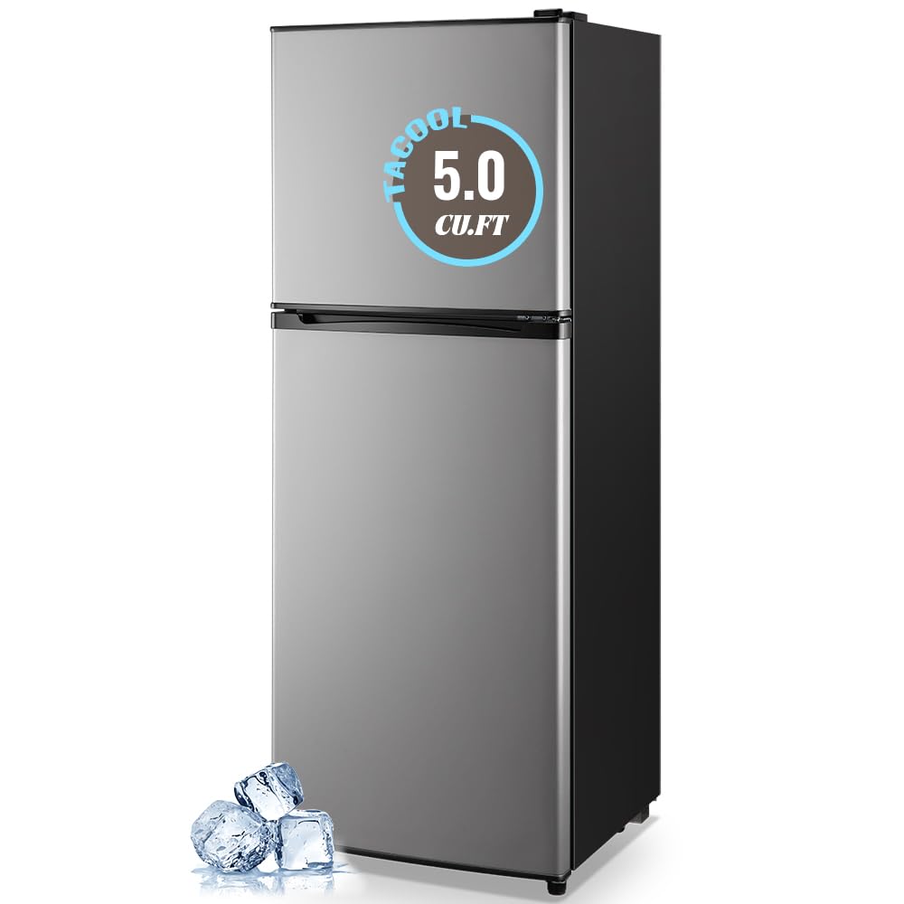 5.0 Cu.Ft Small Refrigerator with Freezer