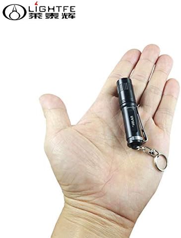Miniatura 6 de LIGHTFE Linterna de luz negra de 365 nm con salida de alta potencia, haz puro para luz de curación de pegamento UV, brillo fluorescente de roca y