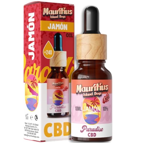 Paradise Aceite CBD 10% Relajante Natural para Gatos y Perros