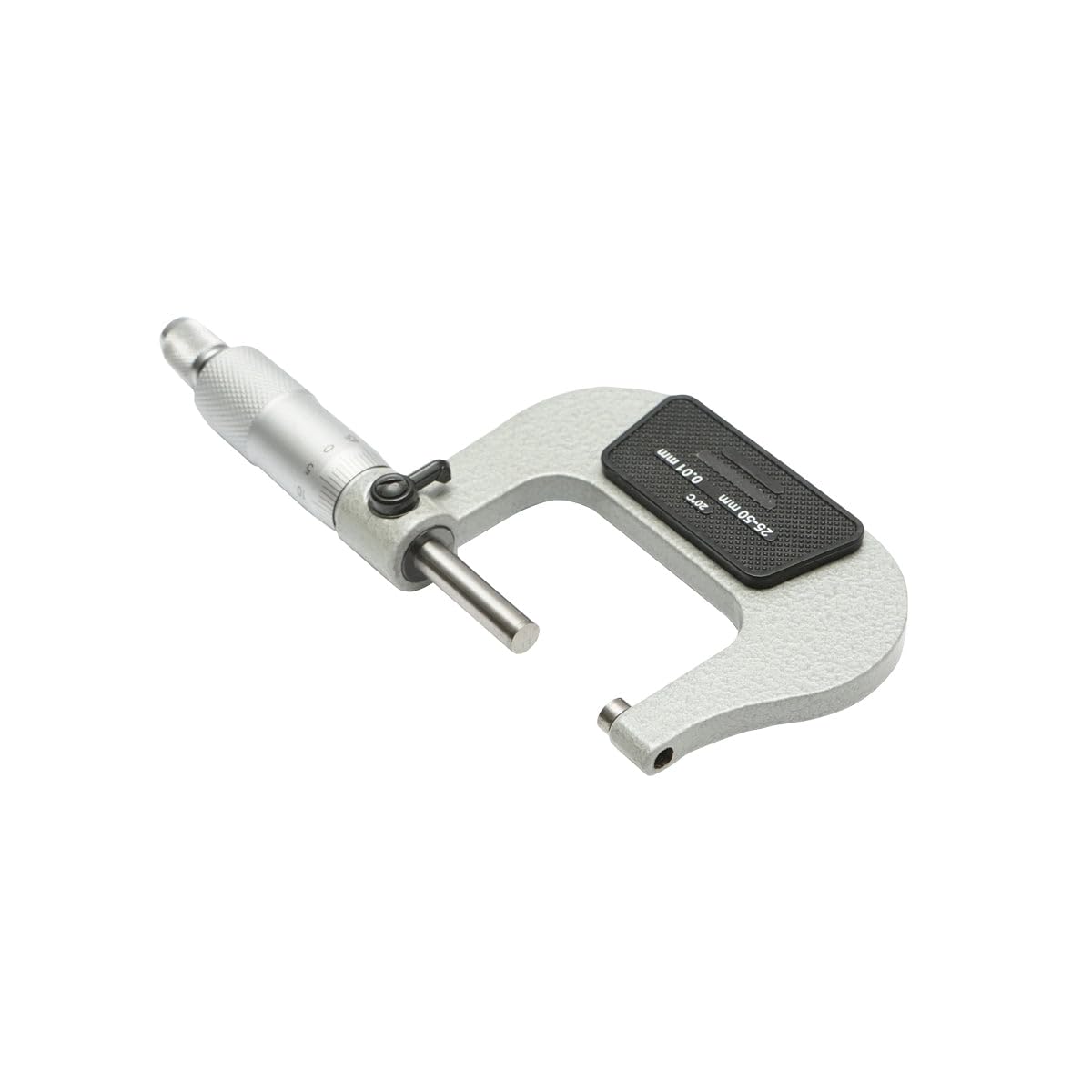 Micrometro meccanico per esterni con telaio smaltato, metrico 25-50 mm