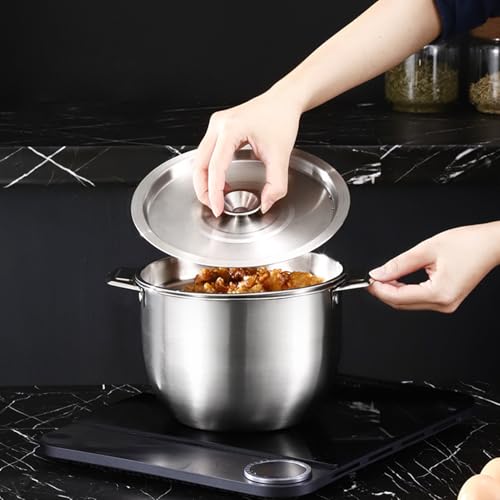 Recipiente de grasa inoxidable: evite goteos con su olla de 2 L 4