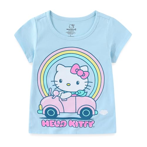 Hello Kitty Sanrio Girls 3 Pack Short Sleeve T-Shirt for Little and Big Kids2