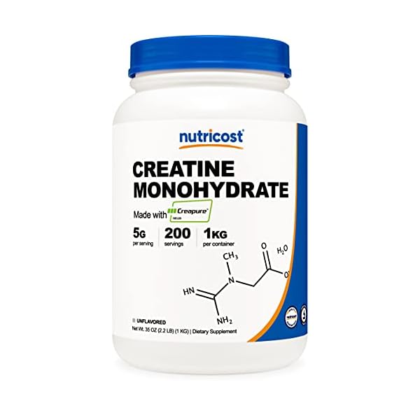 Nutricost Creapure® Creatine Monohydrate 1KG