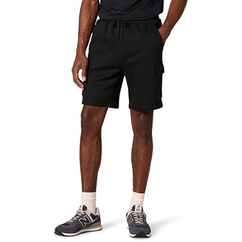 Amazon Essentials Men's Fleece Cargo Shorts Cover