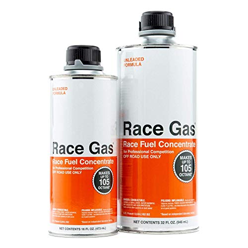 Image of Race Gas 100016 Race Fuel Concentrate Increases Gasoline Up to 105 Octan