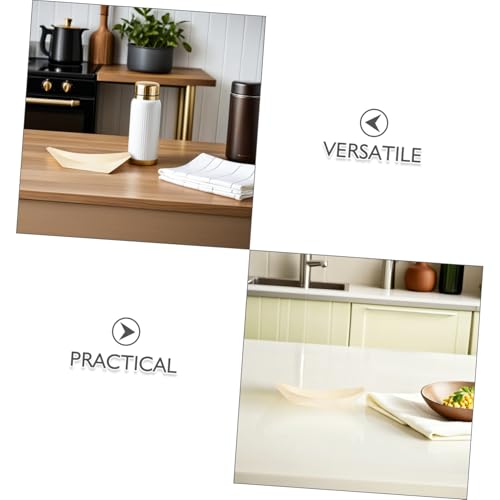 Platos desechables de madera para sushi, 100 unidades miniatura 3