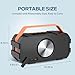 BUGANI Bluetooth Speaker, Portable Bluetooth Speakers with 40W Stereo Sound, Loud Bluetooth Speaker 24H Playtime Support TF Card/AUX, IPX6 Waterproof for Beach Camping Outdoor Indoor