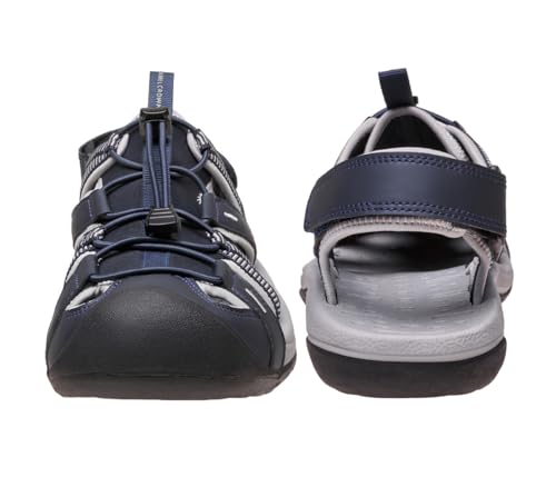 Image of CAMEL CROWN Hiking Sandals for Men Waterproof Closed Toe Water Sandals Athletic Outdoor Sandals Adjustable Summer Sandals for Beach Sport Fishing Walking