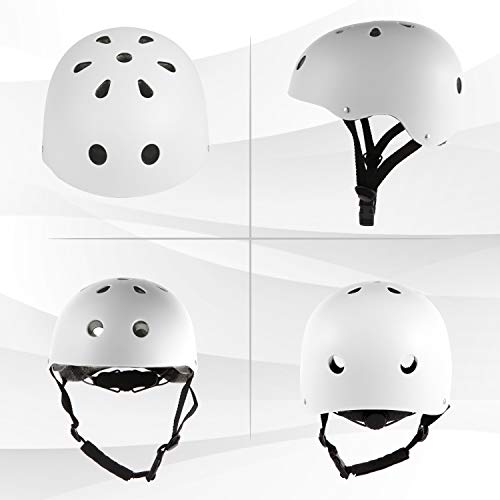 image for Sposuit Skateboard Bike Helmet for Kids Youth Adult, Adjustable Helmet