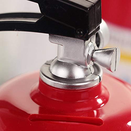 Xdodnev Creative Fire Extinguisher Piggy Bank Money Saving Cash Plastic Saving Box Kid Gift Toy Ornament Safe