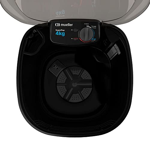 Tanquinho/Lavadora Semiautomática Mueller Superpop 4kg Preto 127V