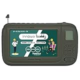 innowa(イノワ) buddy (Olive) 手回し ポータブルテレビ・ラジオ 3WAY電源 LEDライト サイレン モバイルバッテリー 防災士 キャンプ アウトドア