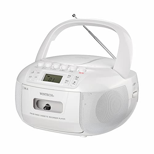 WINTECH CDプレーヤーラジカセ 411wLHcgWuL.jpg