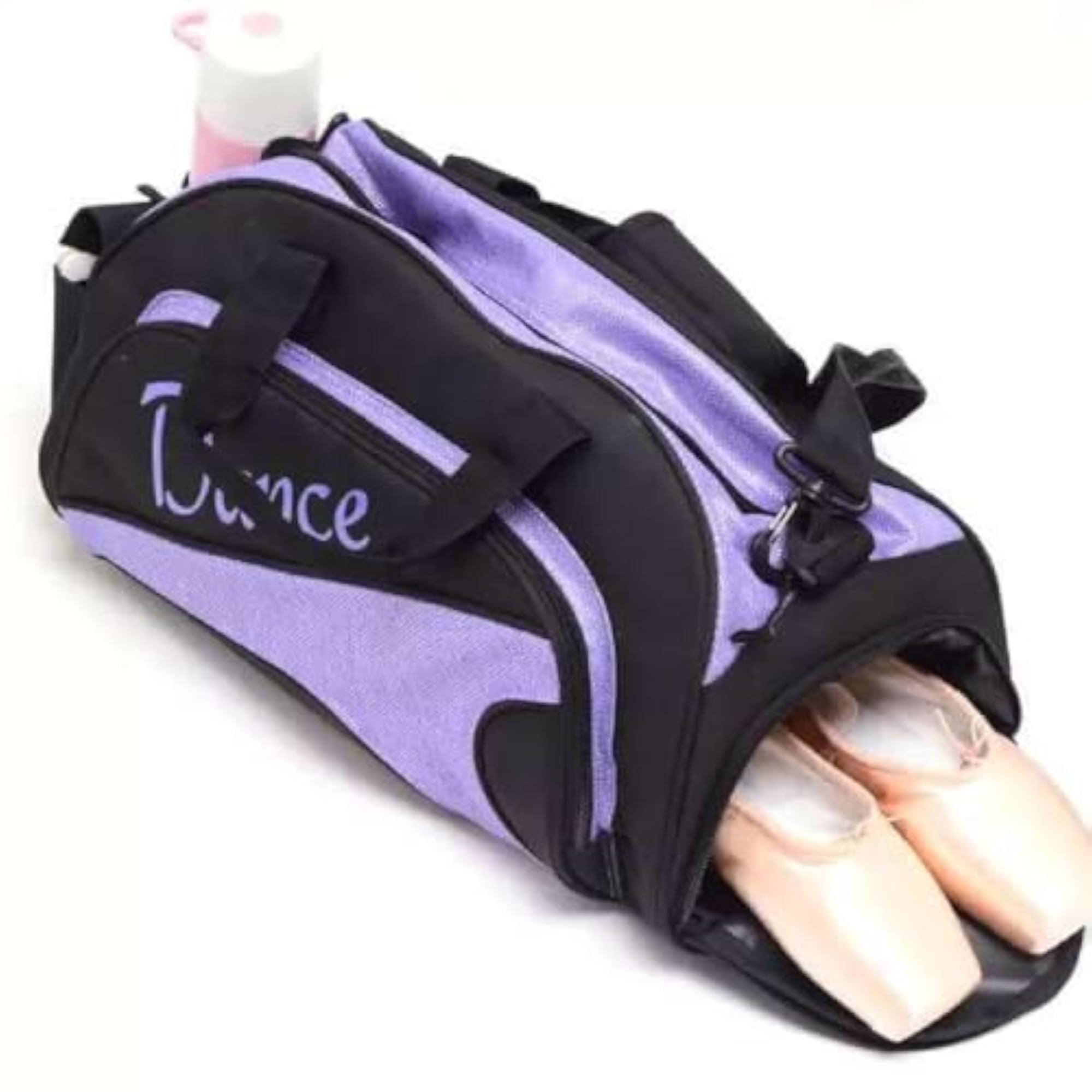 Dance Shoe Bag Multifunctional Lightweight Weekend Gym Bag, Purple