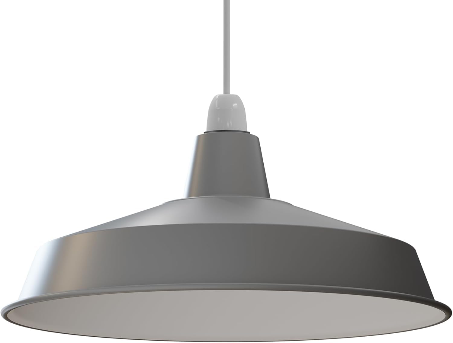 Lamp Shades, Grey Light Shade Ceiling – Modern Lampshades for Ceiling Lights, Lamp Shades for Table Lamps, Floor Lamps, Living Room, Bedroom, Home Décor (Pluto Shape)