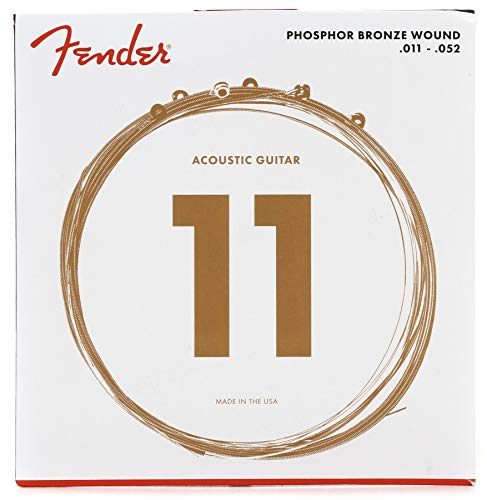 Fender Phosphor Bronze Acoustic Guitar Strings,...
