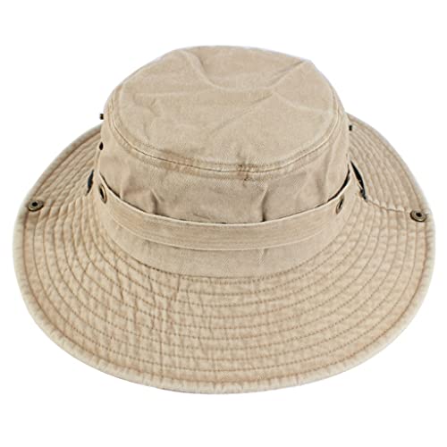Chapeau panama hat d'été pliable de style bucket hat masculin pour protection solaire et pêche