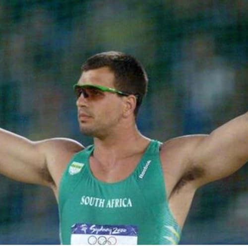 25. Frantz Kruger - Discus Throw Olympic Medalist and an elite throws coach