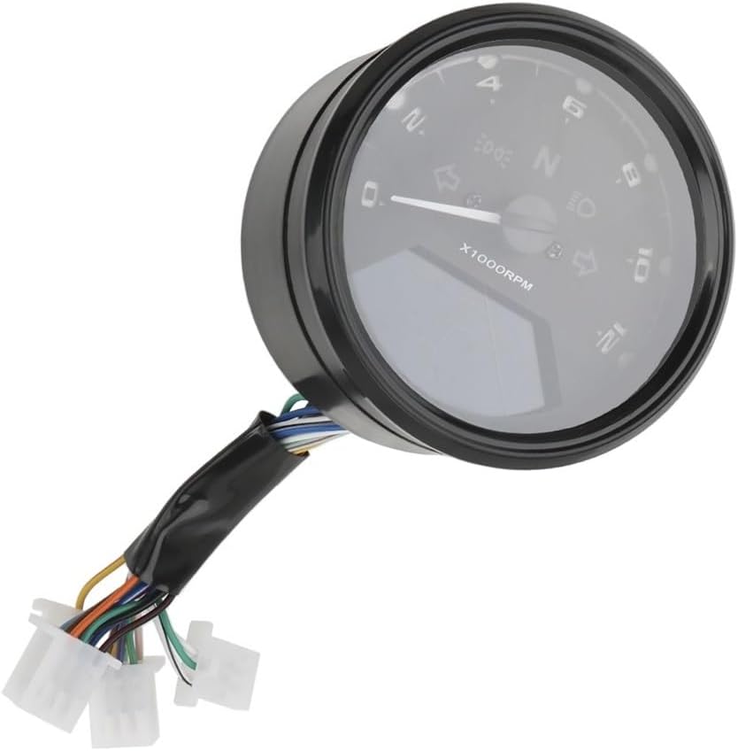 Motorcycle Speedometer Universal Digital Indicator Tachometer Odometer Motorcycle Panel Tachometer Tachometer Odometer Instrument Panel
