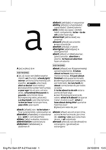 Portuguese Gem Dictionary: The world's favourite mini dictionaries