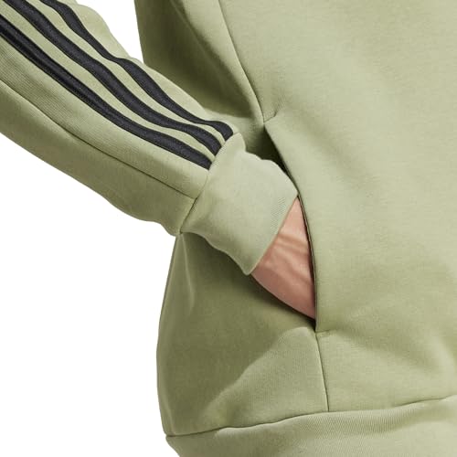 Image of adidas mens Essentials Fleece 3-stripes Full-zip