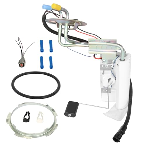 1992-1997 Fuel Pump Assembly Fit for Ford F-150 F-250 5.0L 5.8L V8 92-96, F-350 5.8L V8 92-96, F-350 F-250 F-Super Duty 7.5L V8 92-97, F150 F250 F350 4.9L L6 92-96 with 19 Gallon Tank Replaces SP2006H