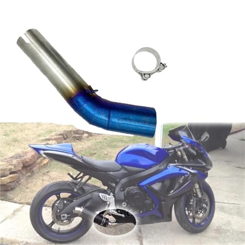 Échappement pour Suzuki GSXR600 750 2006 2007 tube intermédiaire moto