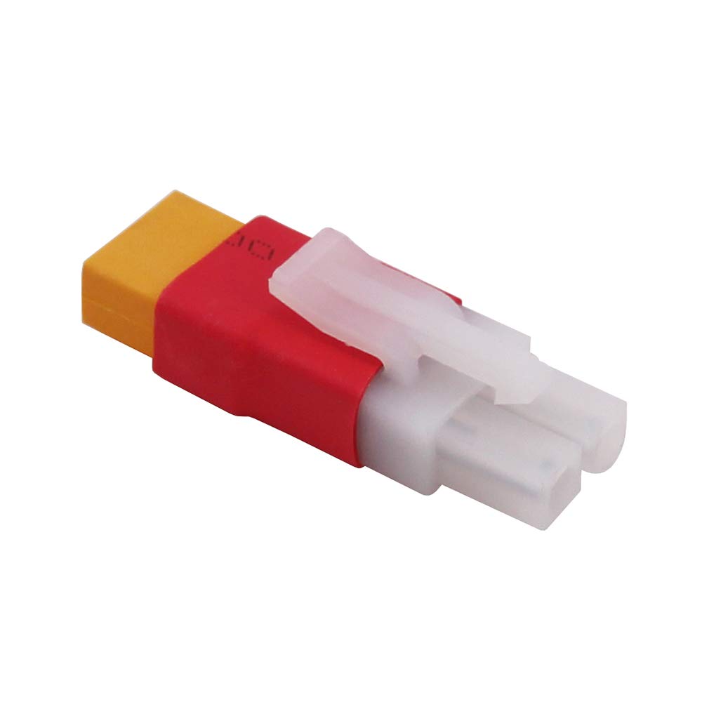 Cavo Adattatore LiPo RC Adattatore Da Connettore TRX Maschio A XT60 Femmina Per Batterie LiPo TRAXXAS - Cavo Da 30mm Per Auto RC Connettore Silicone 30mm UK RC Tech - Foto 5