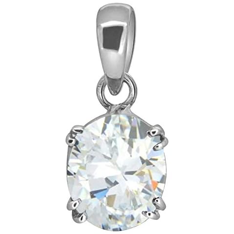 Natural Round Zircon Pendant by Sidharth Gems Cover