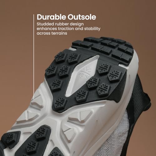 Image of CULT Crux Men's Outdoor Shoes | Seamless Breathable & Flexible Upper | Enhanced Cushioning for Trekking| Superior Anti-Slip Grip | Comfortable Hiking Wear