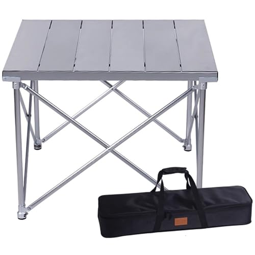 Table de camping pliable en aluminium réglable pour stabiliser vos repas - 2