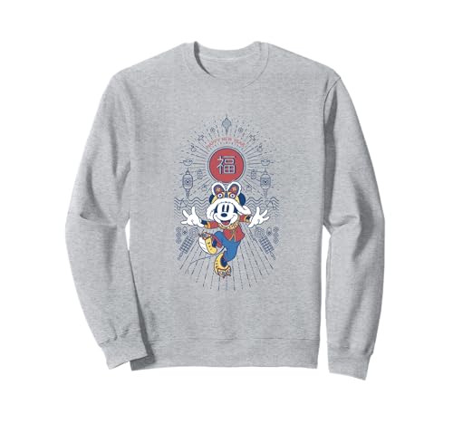 Mickey Mouse Sweatshirt Happy New Year pull hiver vêtement Disney