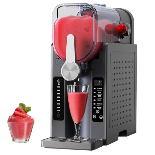 Slushie Machine, Drink Maker with 6 Preset Programs for Slush, Margaritas, Smoothies, Milkshakes, and More