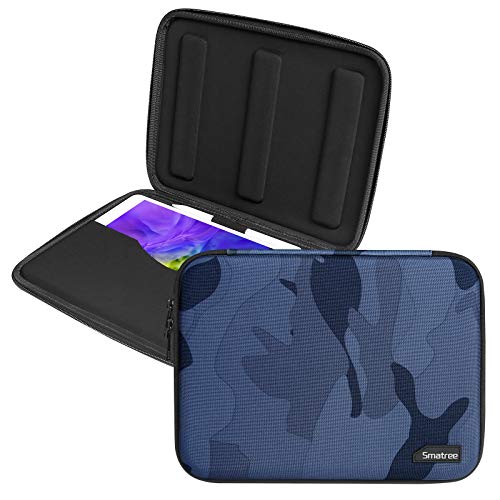 Smatree-Estuche-Rigido-para-Tableta-de-11-Pulgadas-Funda-Tablet-Maletin-para-iPad-Pro-11-Pulgadas-iPad-Air-109-Pulgadas-11-Pulgadas-Samsung-Galaxy-Tab-S7-Surface-GO-2-Azul-Marino