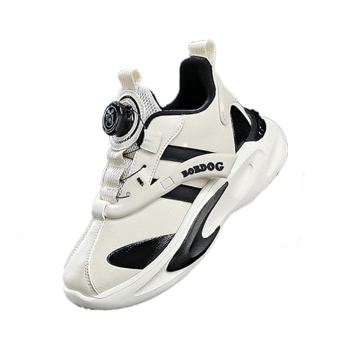 Kids Rotating Buckle Running Shoes Rubber Sole Non Slip Sneakers Lightweight and Breathable Walking Shoes Outdoor Park and Amusement Park Walking Shoes Jogging Shoes Skateboarding Shoes Flat Shoes - Main Image