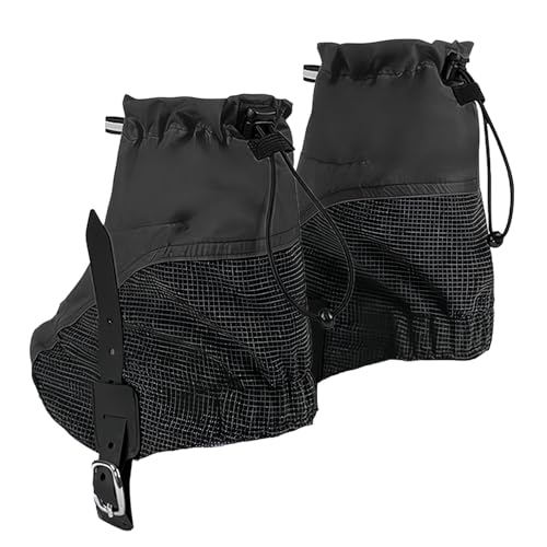 Guêtres basses imperméables et élastiques réglables pour chaussures de randonnée