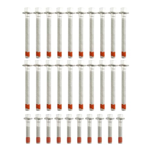 Image of PHILTOP ES72220 Head Bolt Set Fit for Chevy Silverado 1500 2500 3500 HD Classic Tahoe Suburban Avalanche Corvette Express, GMC Sierra Yukon XL 1500, Cadillac Escalade, for 4.8L 5.3L 5.7L 6.0L 6.2L