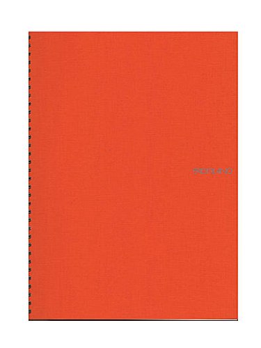 FabrianoEcoQua Notebooks Stationery, Spiral Blank Orange 8.25 x 11.7 in.