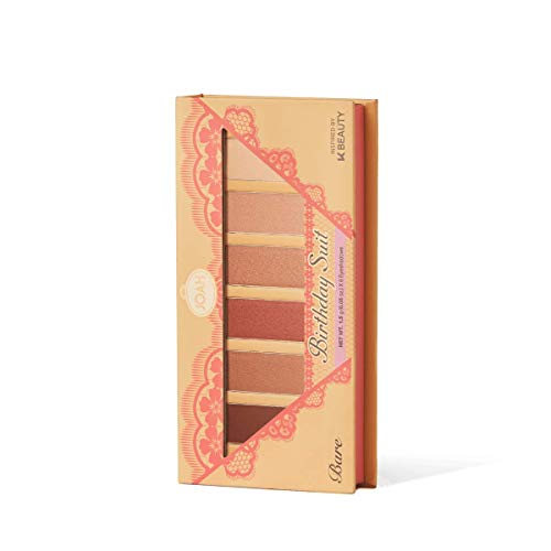 JOAH Eyeshadow Palette, Escapades Eye Makeup, 6 Shades, Richly Pigmented, Long Lasting Powder Shadow in Matte & Shimmer Finishes, Korean Beauty Palettes - Bare