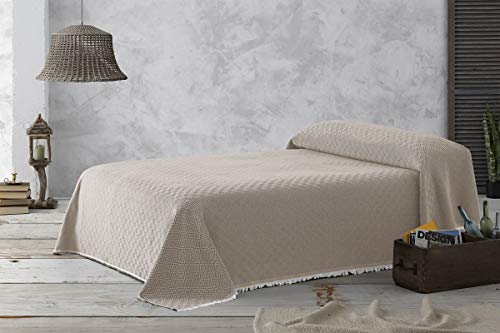 Textilhome - Multifunctionele hoes voor Foulard DANTE Bedhoes - 230x285 cm - voor hoes 3-zitsbank, beschermer bankhoes… - Afbeelding 5