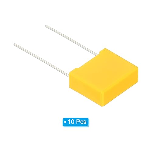 Miniatura 3 de PATIKIL Condensadores de seguridad, paquete de 10 condensadores de película de polipropileno de 0.047uF CA 310V 0.394in, paso de pasador de