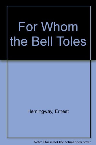 For Whom the Bell Toles