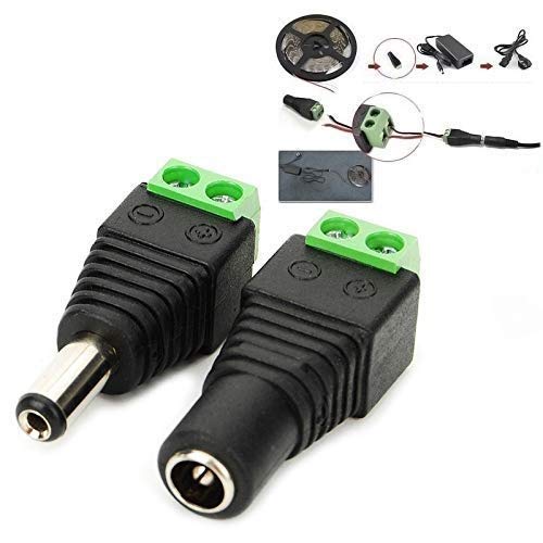 Image of CARE 'N' TOUCH (2 Set Screw Fastening Type Male and Female DC Power Plug-Connector (2 Male + 2 Female)