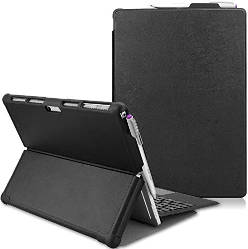 Amazon Com Procase Case For 12 3 Surface Pro 7 Plus Pro 7 Pro 6 Pro 5 Pro 17 Pro 4 Pro Lte Slim Light Smart Cover Stand With Built In Pen Holder Compatible With Surface
