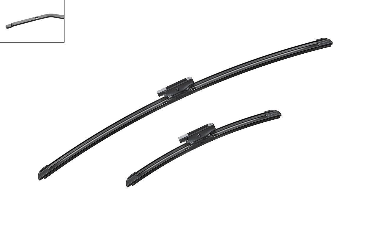 Escobilla limpiaparabrisas Bosch Aerotwin A869S, Longitud: 650mm/340mm − 1 juego para el parabrisas (frontal) - Válidas únicamente para vehículos con volante a la derecha (UK)