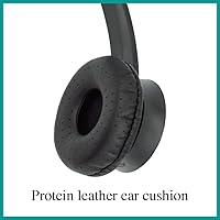 Vista 4 de Auriculares para teléfono compatibles con Grandstream Yealink Snom Phones Mic Cancelación de ruido Auriculares de voz HD RJ9 y adaptador de 0.138 in