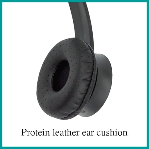 Miniatura 5 de Auriculares para teléfono compatibles con Grandstream Yealink Snom Phones Mic Cancelación de ruido Auriculares de voz HD RJ9 y adaptador de 0.138 in