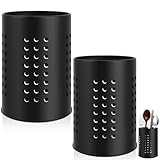 porte ustensiles canadian tire 【Design aéré】: Ce pot à ustensiles de cuisine présente une structure entièrement perforée pour une ventilation optimale, accélérant le processus de séchage et gardant les ustensiles propres et hygiéniques. Son design compact occupe un espace minimal, répondant à tous les besoins de rangement de la cuisine.