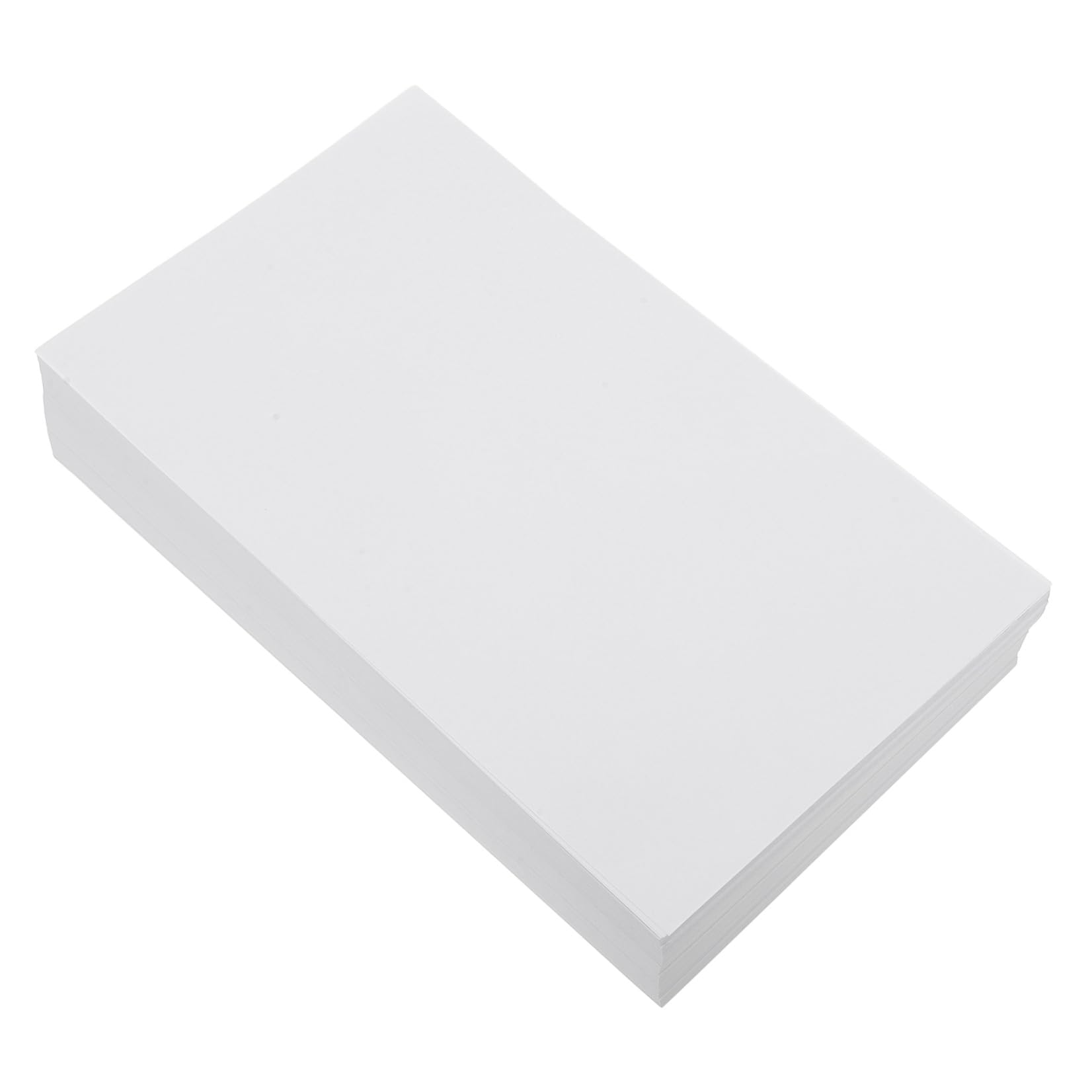 Luxshiny 500 Blatt Weißes Multifunktions Druckerpapier aus Papier für Büro und Kopierer Blanko Mehrweg Druckpapier mit Druckergebnissen